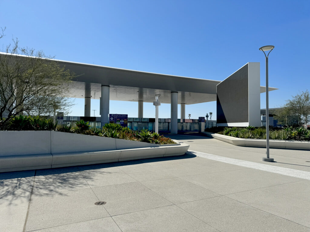 Consolidated Rental Car Facility (ConRAC) at Los Angeles International Airport (LAX)