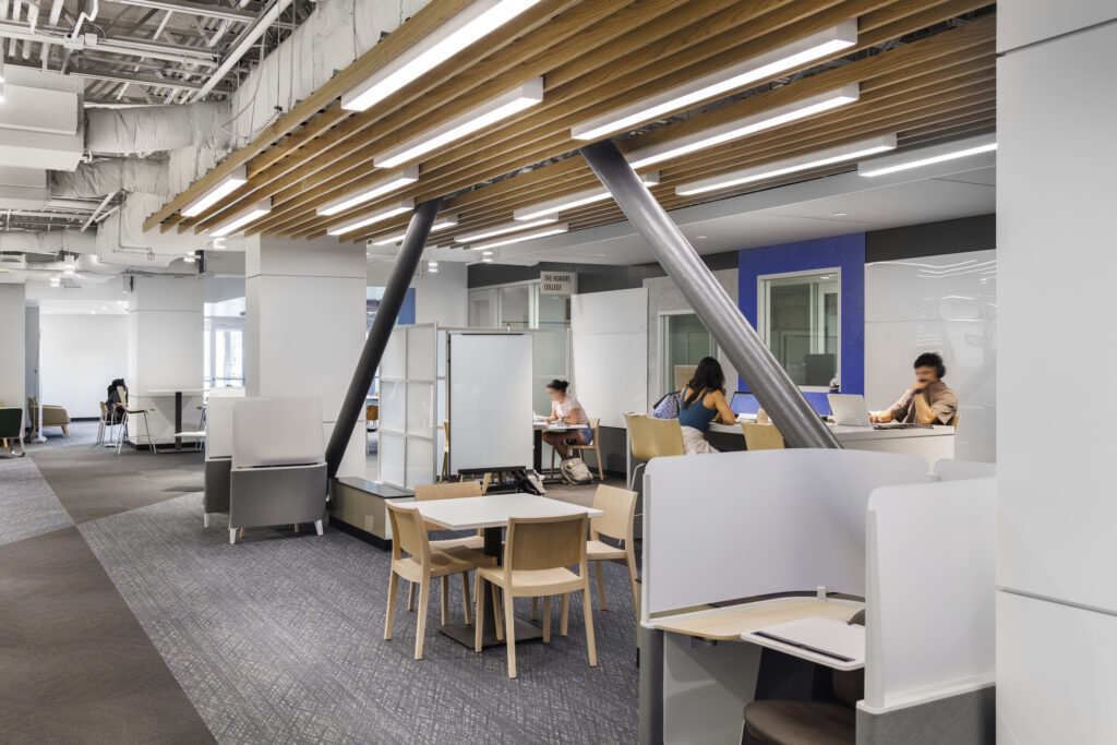 group and individual spaces