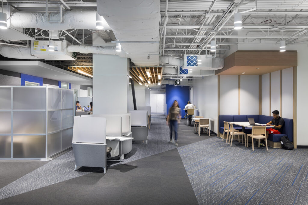 group and individual spaces