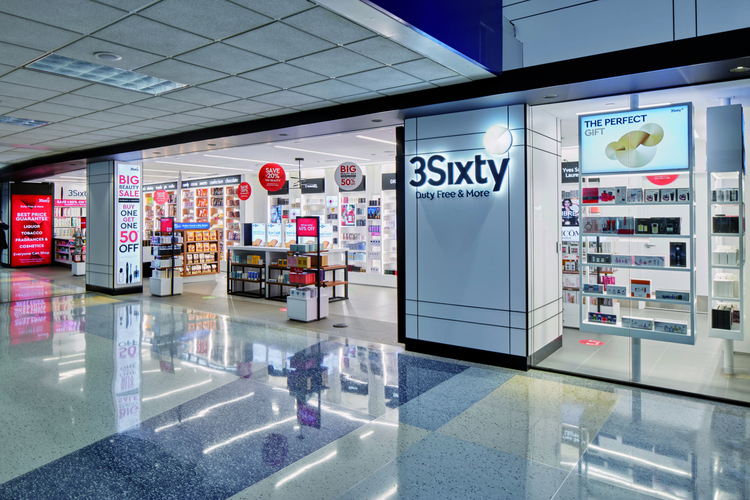 Duty Free Shop Concessions in Terminals A + C at Dallas-Fort Worth Airport (DFW)