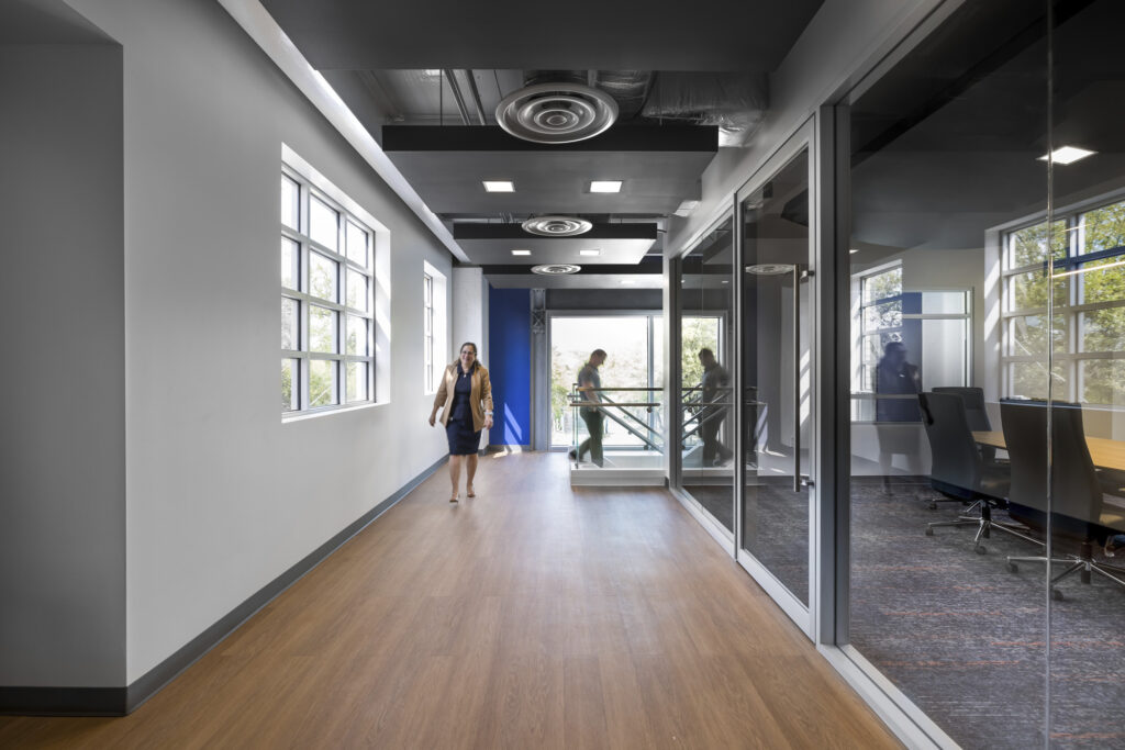 conference room and stairs