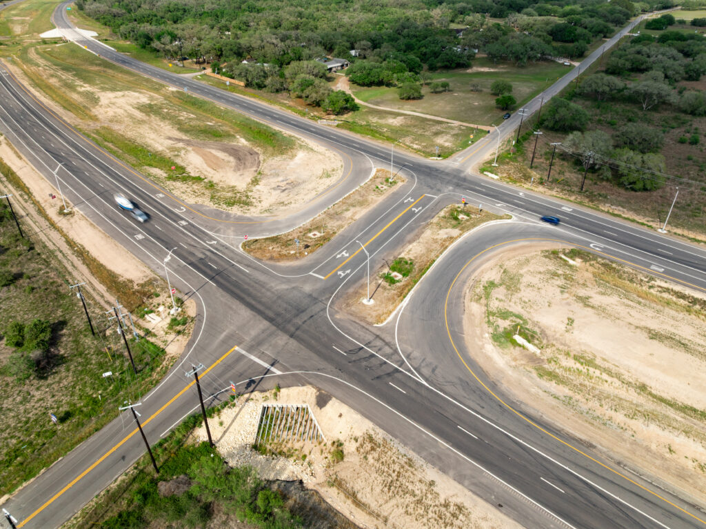 completed roadway