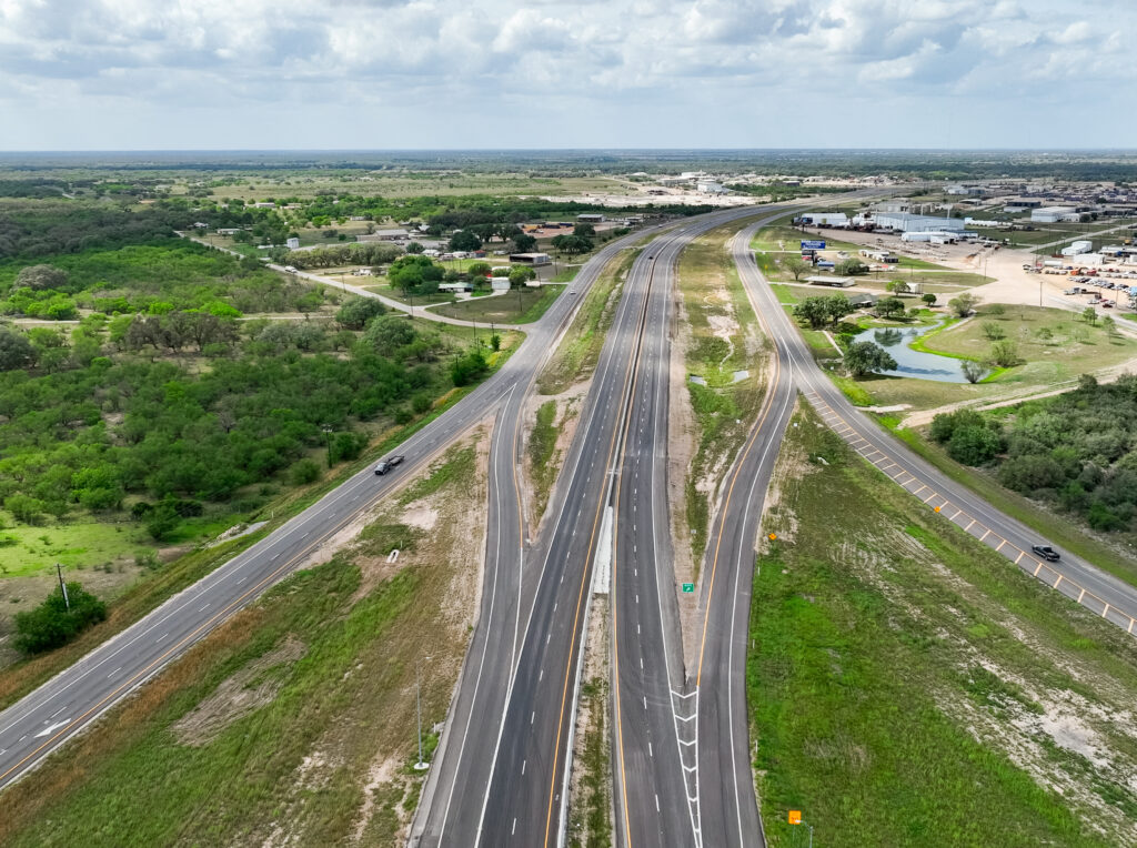 completed roadway
