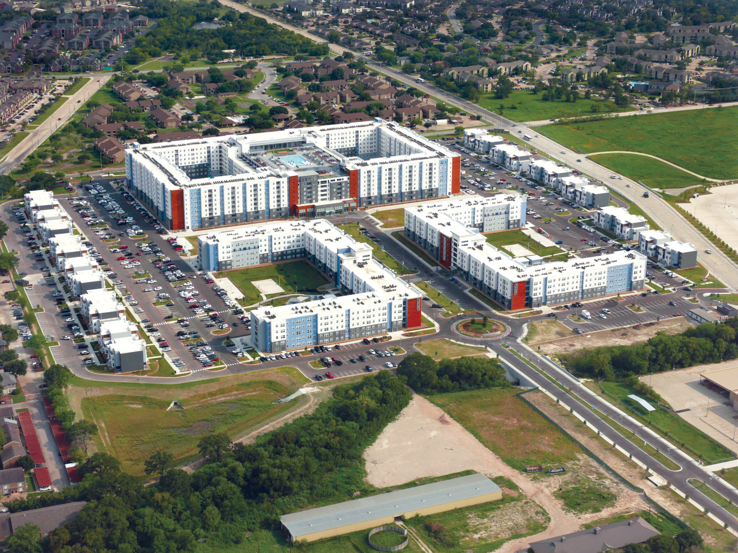 TAMU Park West Aerial