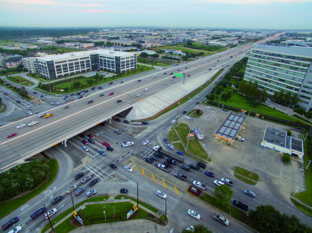 Exit Ramp Toll Harris County Toll Road Authority Beltway 8 Tanner Ramps - PGAL