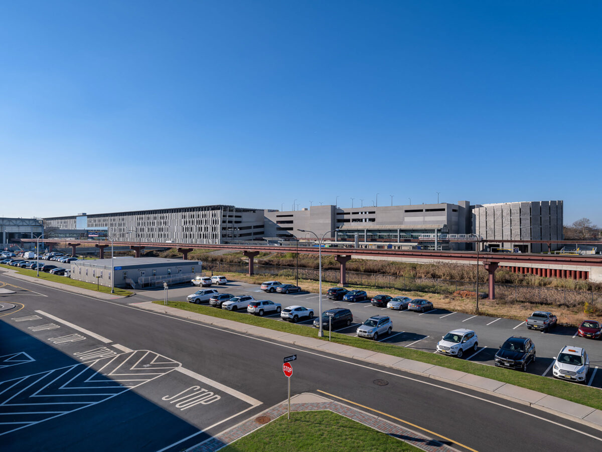 Consolidated Rental Car Facility (ConRAC) at Newark Liberty International Airport (EWR)