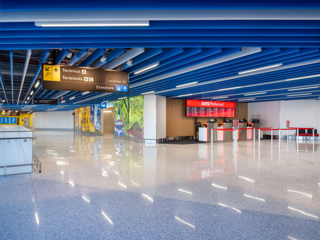 Consolidated Rental Car Facility (Conrac) at Newark Liberty International Airport (EWR)