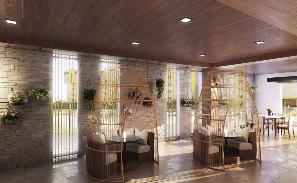 dining/lounge rendering