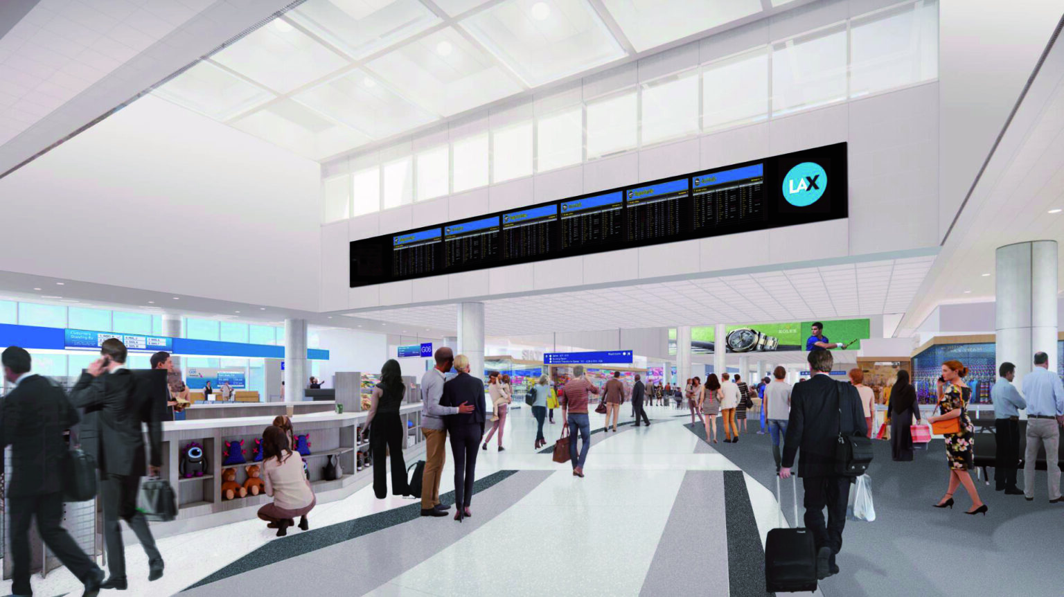 Lcomm Terminal Program Terminal 4/5 Modernization Program at Los Angeles International Airport ...