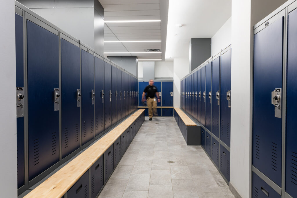 locker room