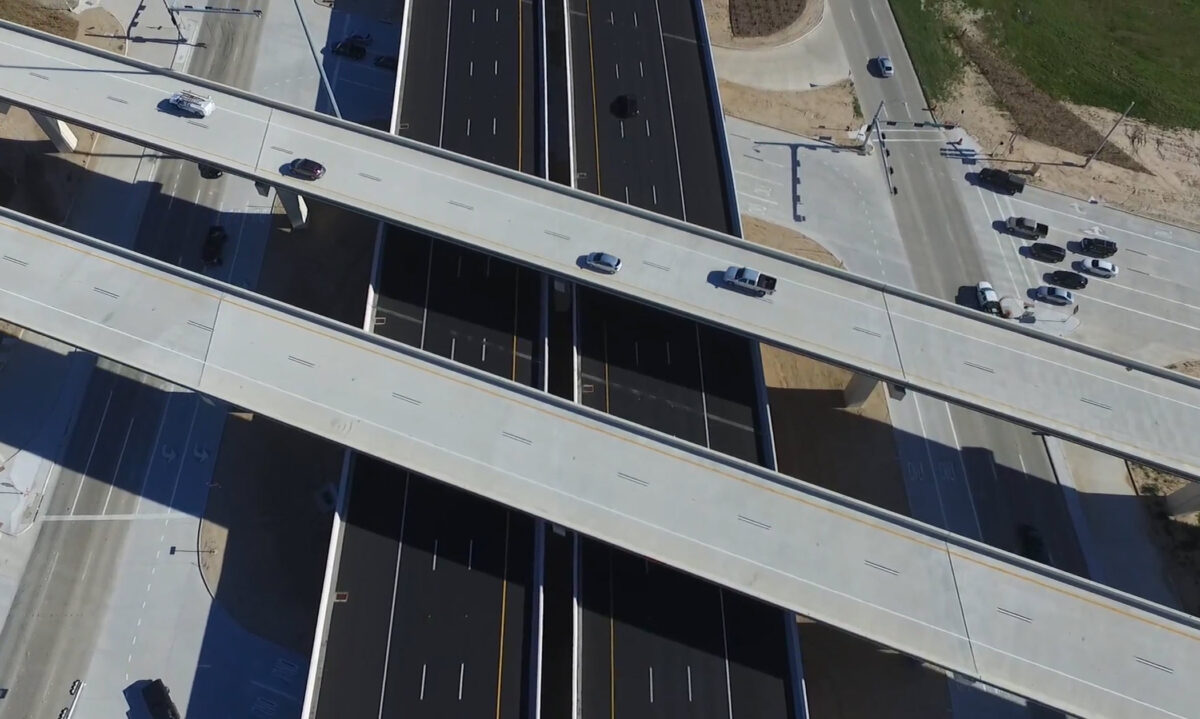 Tomball Tollway Aerial Photo