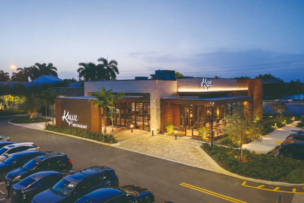 senset with people removed from front of building at pembroke pines kaluz