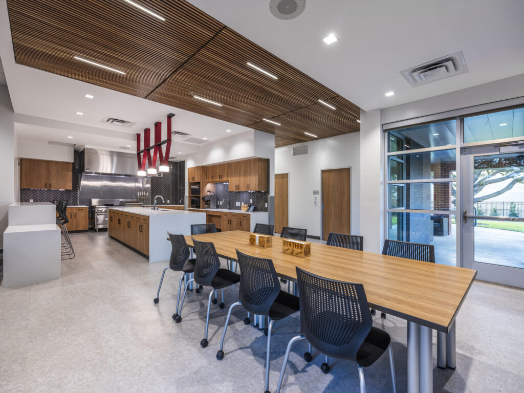 Kitchen and dining space