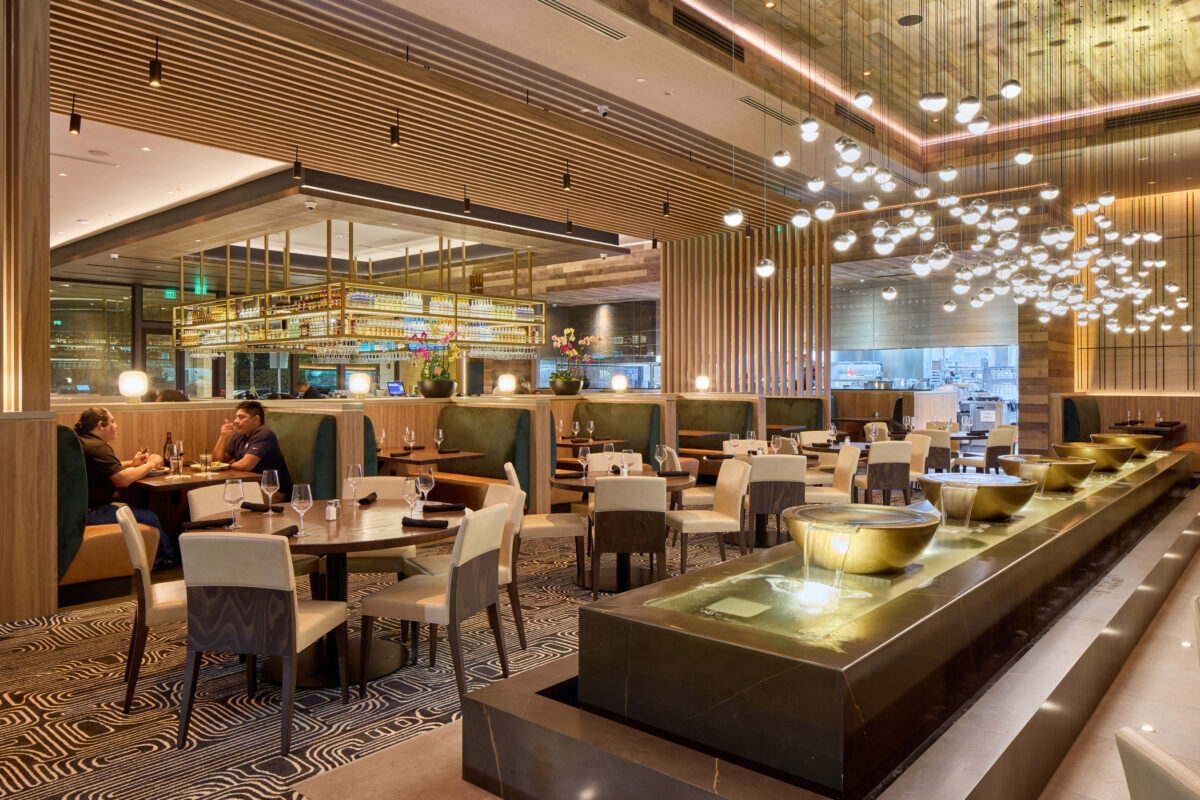 interior dining area