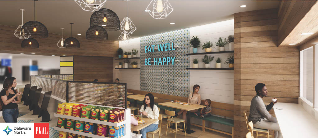 ATL Modern Eatery Interior Rendering