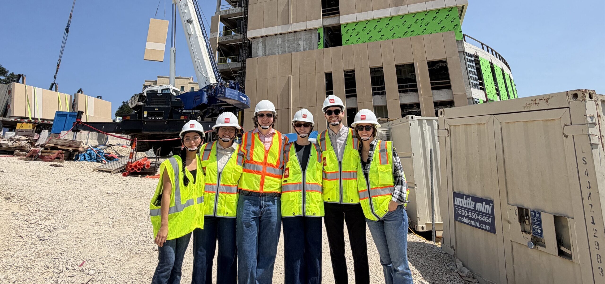 Austin TXST Job Site Intern Visit