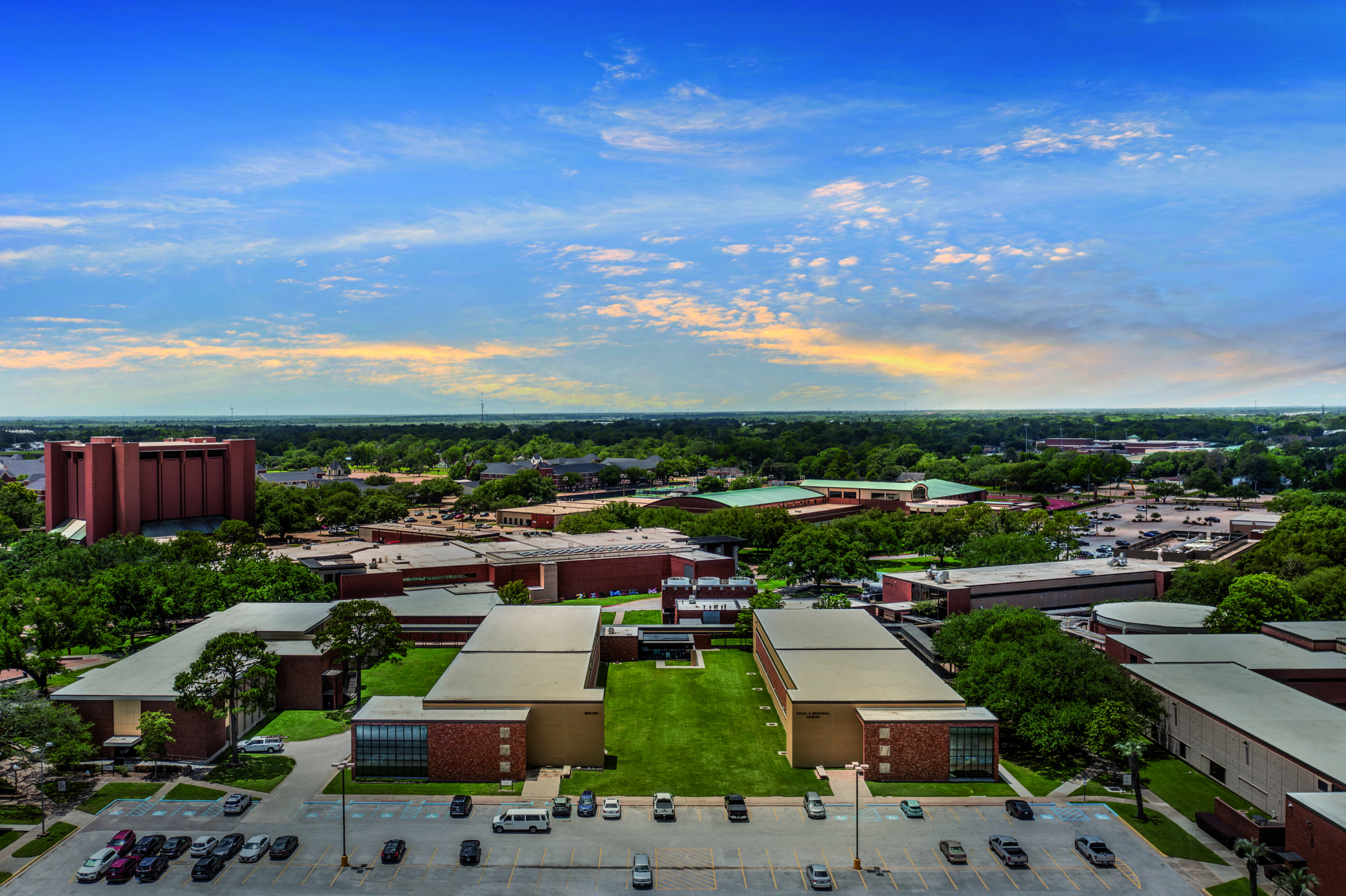 Lamar University Aerial