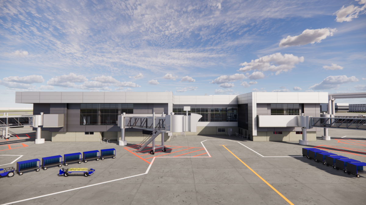 DFW Terminal F South Gatehouse